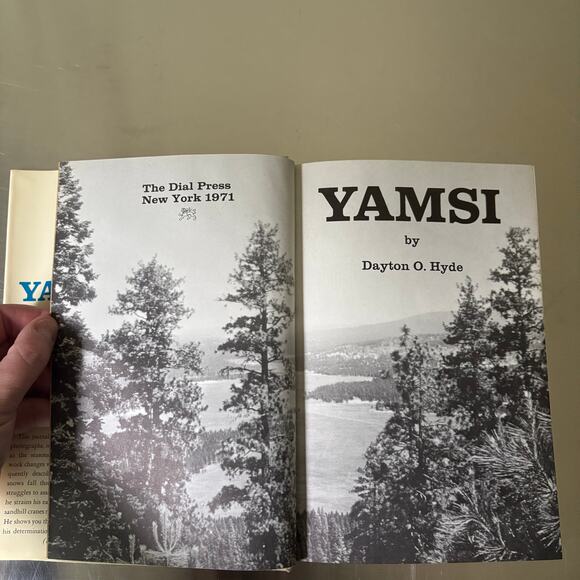 YAMSI by Dayton O. Hyde Vintage Hardcover Nature Ranch Memoir Book Retro Photos - Picture 6 of 10